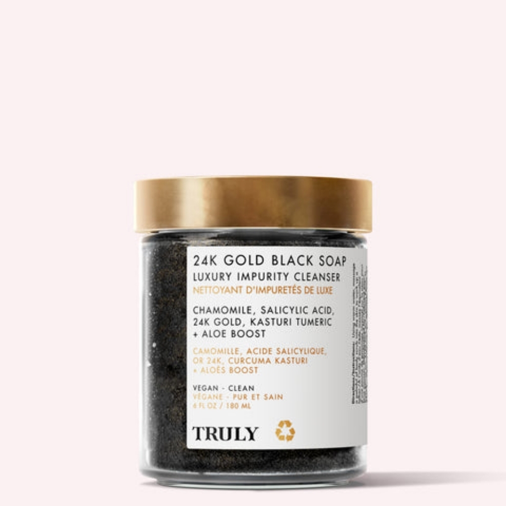 Truly- 24K Gold Black Soap Luxury Impurity Cleanser - Picture 2 of 2